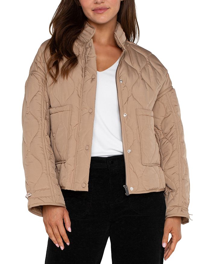 

Стеганая куртка Liverpool Los Angeles, коричневый/бежевый