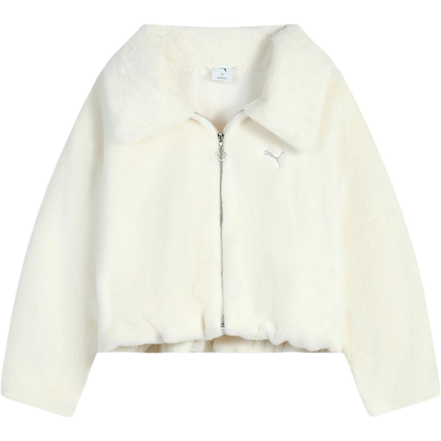 

FW25 RACE AHEAD FUR Женская PUMA, off-белый-91
