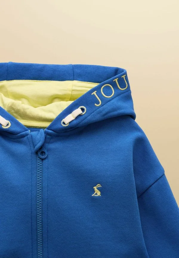 Детская толстовка rex на молнии стандартного кроя Joules, Blue — фото 4