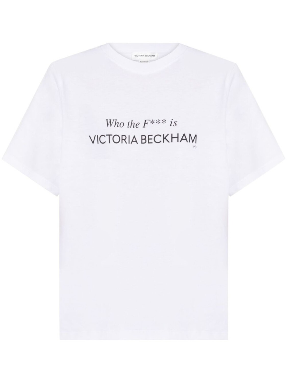 

Victoria Beckham футболка Who The F*** Is Victoria Beckham, белый