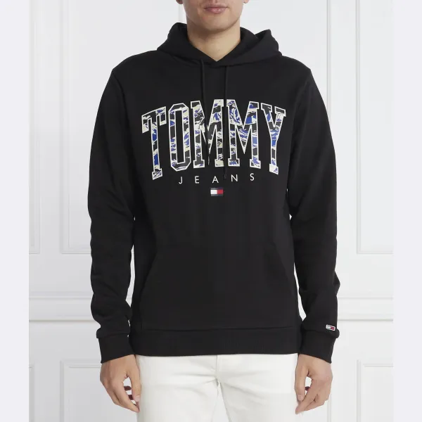 

Толстовка New Vrsty стандартного кроя с камуфляжным принтом Tommy Hilfiger, черный