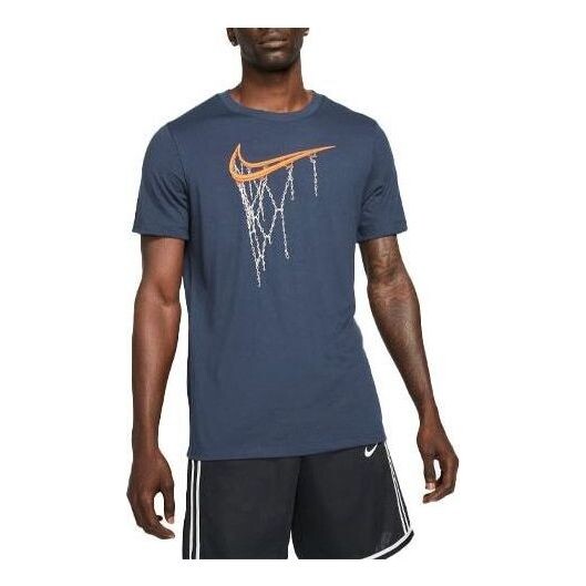

Футболка dri fit fran swoosh basket футболка Nike, синий