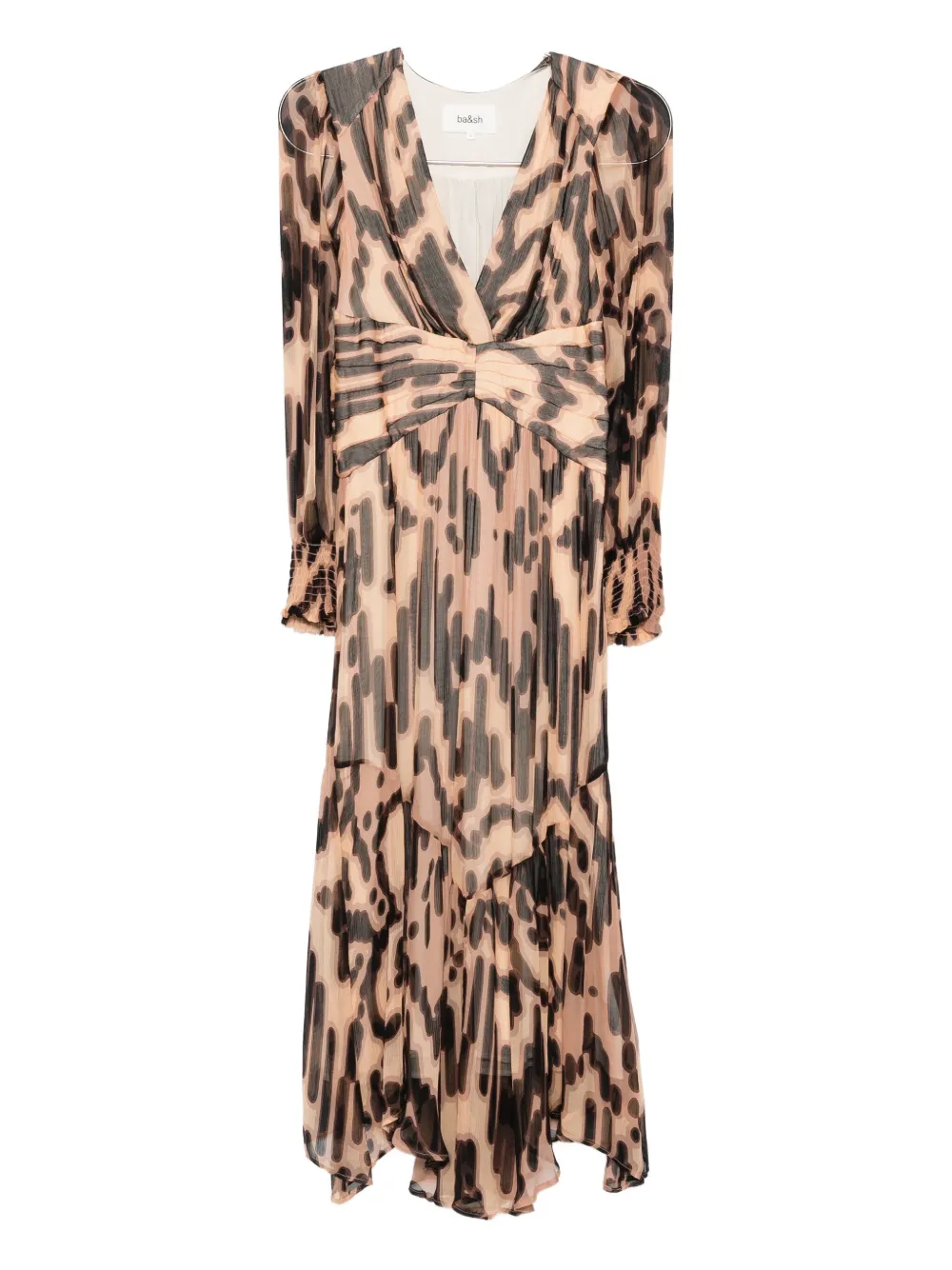 

Платье миди Amor Ba&Sh, коричневый