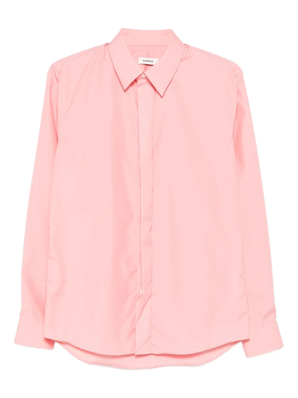 

Рубашка на пуговицах SANDRO, розовый
