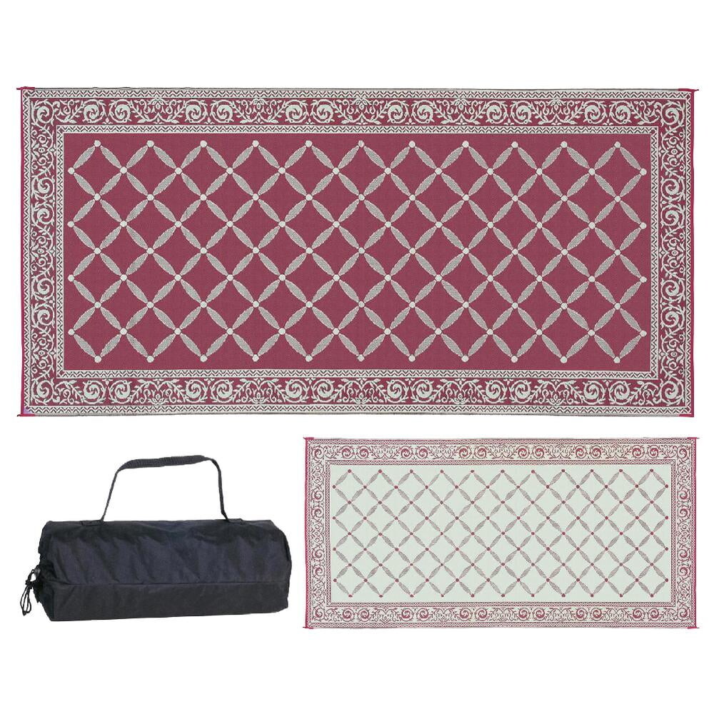 

Коврики двусторонние Reversible Mats, бордовый / бежевый