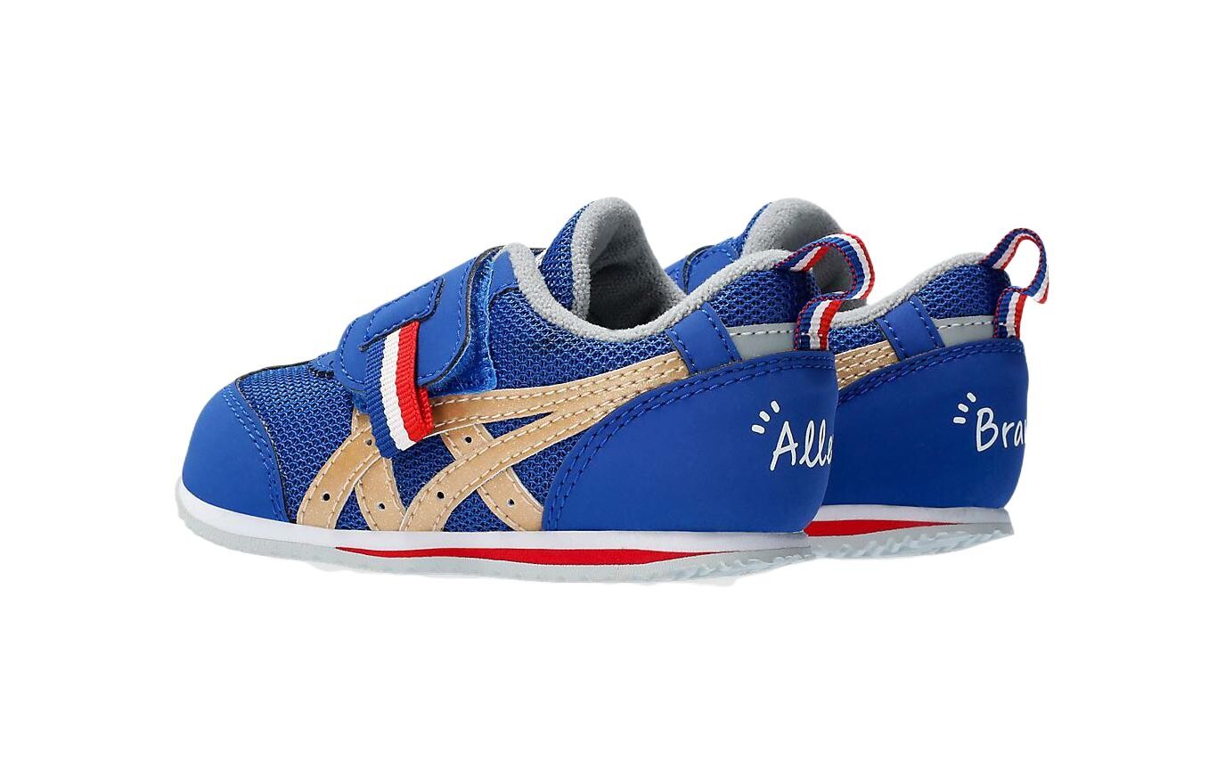 Детские кроссовки Idaho Baby Toddler TD Low-top Blue Asics, синий — фото 4