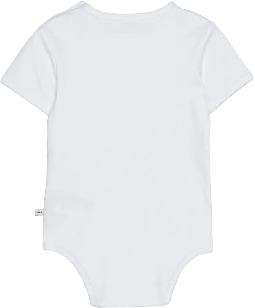 Боди с принтом Pippi Babywear, белый