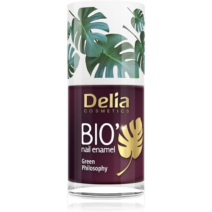 

Лак для ногтей Bio Green, сливовый, для веганов, 11 мл, Delia Cosmetics