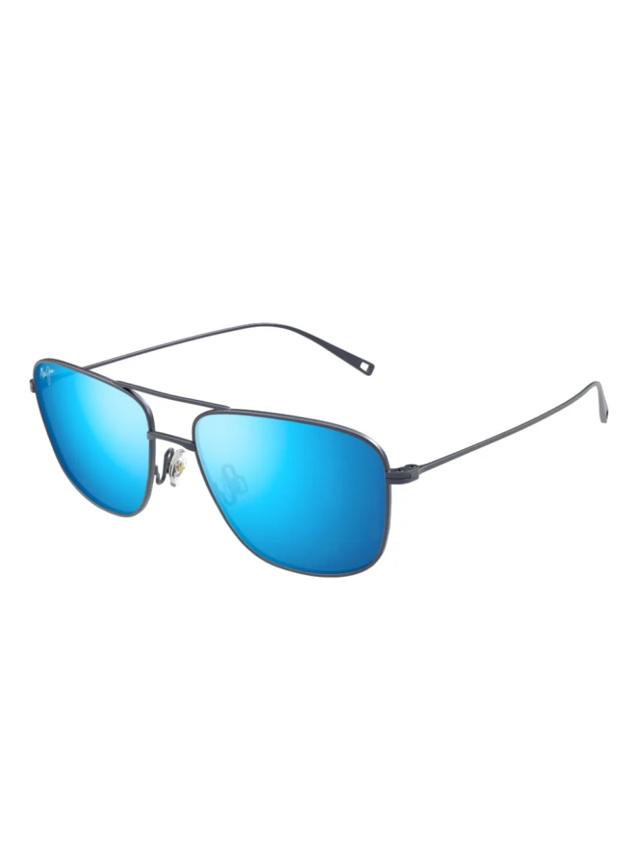 

Солнцезащитные очки Maui Jim Mikioi в квадратной оправе, черный
