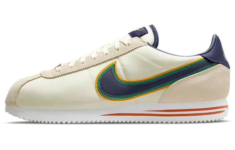 

Кроссовки Cortez для бега мужские с низким верхом бежевые/синие Nike