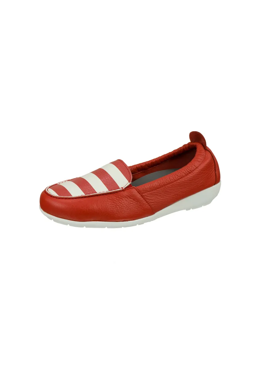 Мокасины Natural Feet "Maja" с оптимальной поддержкой, красный