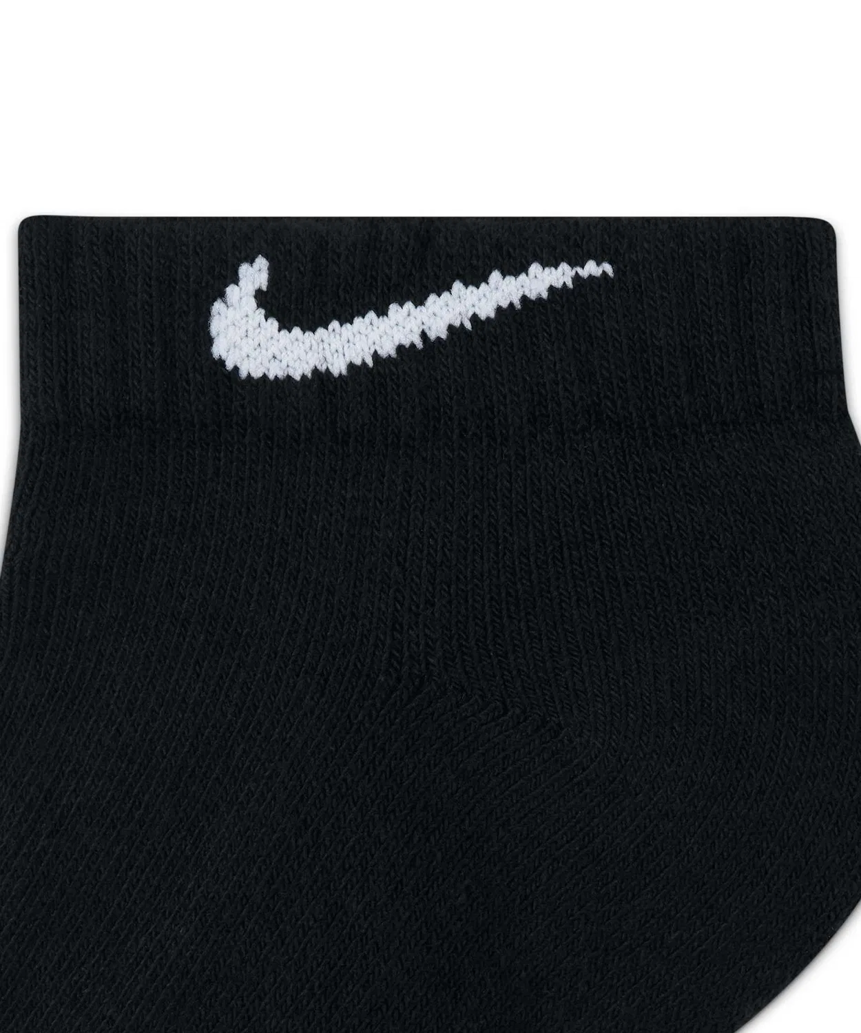 Носки тренировочные Nike Everyday Cushioned Low 3 пары черные — фото 4