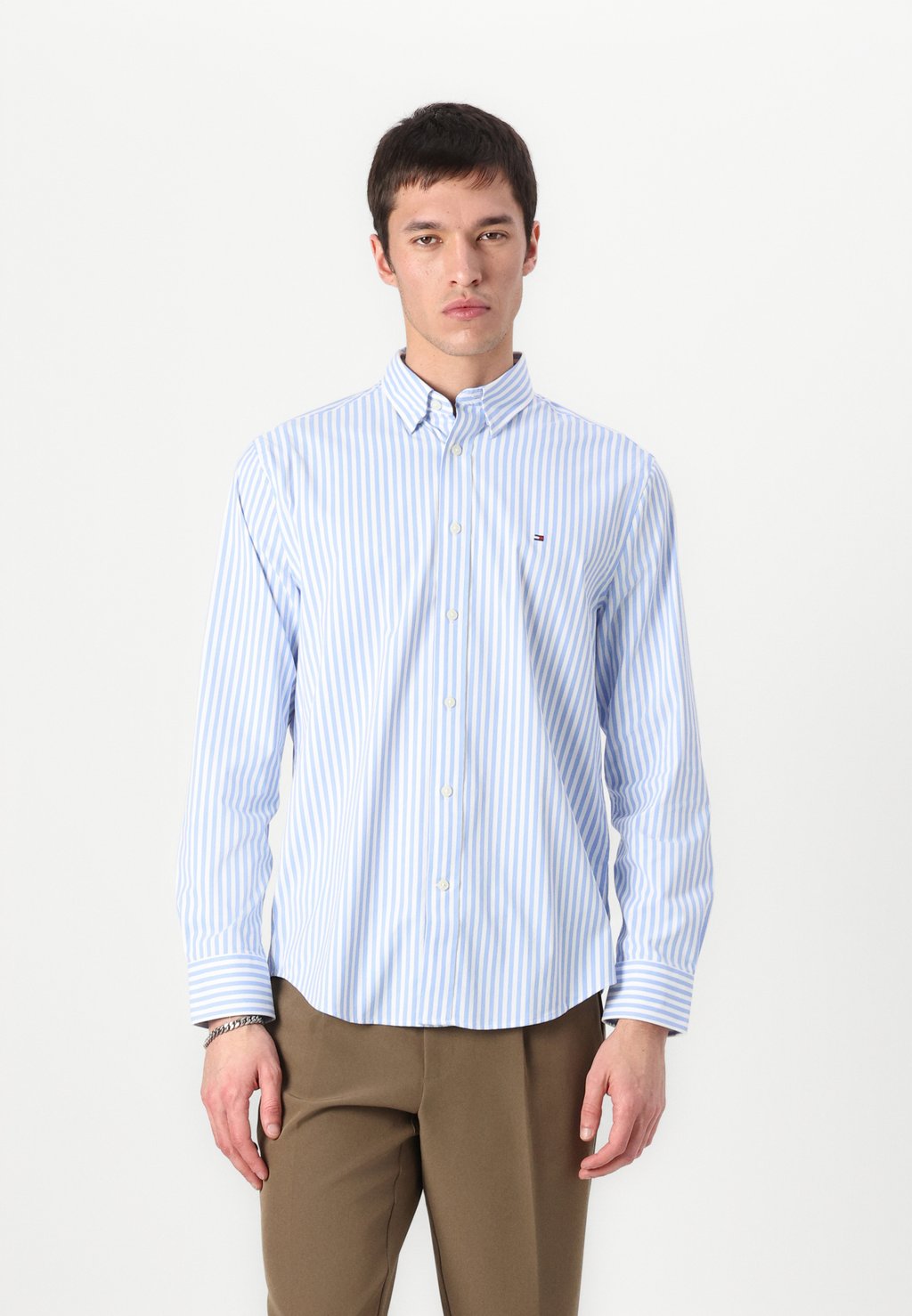 

Рубашка PERFORMANCE STRIPE SHIRT Tommy Hilfiger, темно-синий