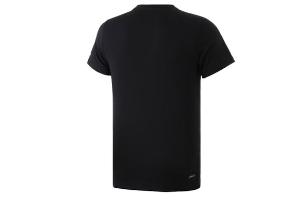 Футболка basketball cartoon printing short sleeve black Adidas, черный — фото 2