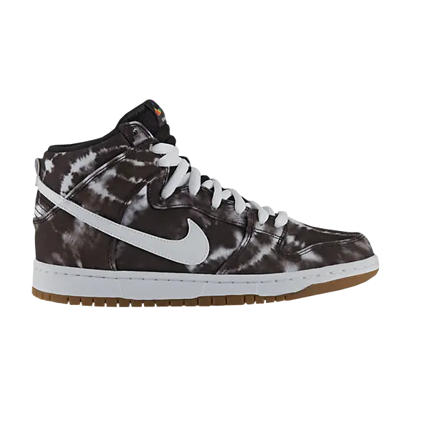 

Кроссовки Nike Dunk High Premium SB 'Tie Dye', черный