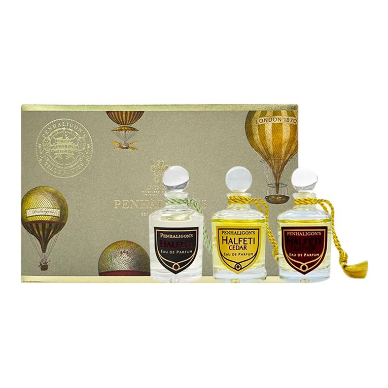 

PENHALIGON'S PANHAILIGEN Black Rose Perfume Sample Sets Eau De Parfum EDP Бергамот Роза 5мл+5мл+5мл Древесный Деревянный Амбра Кожа