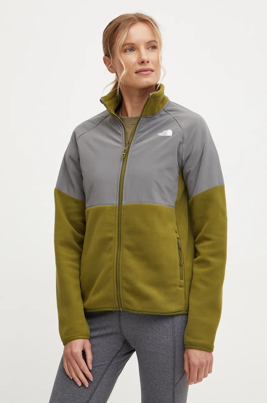 

Спортивная толстовка Glacier Heavyweight The North Face, зеленый