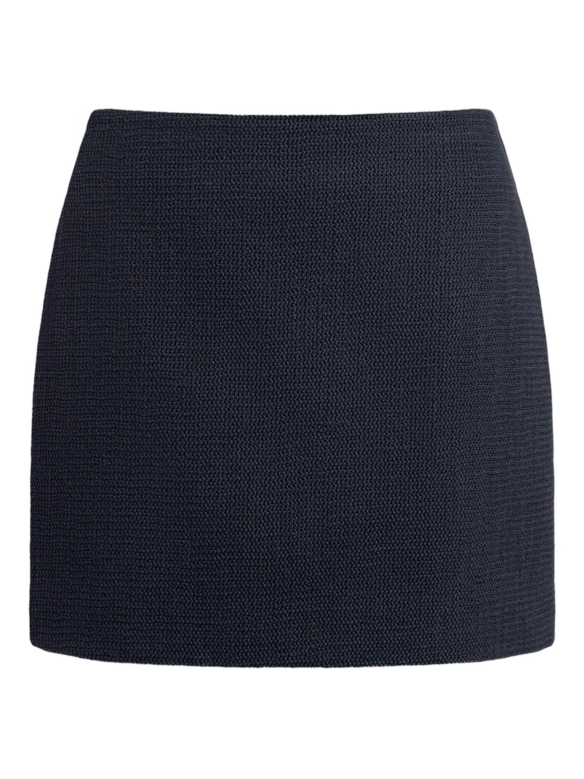 

Фактурная юбка мини 12 Storeez, черный