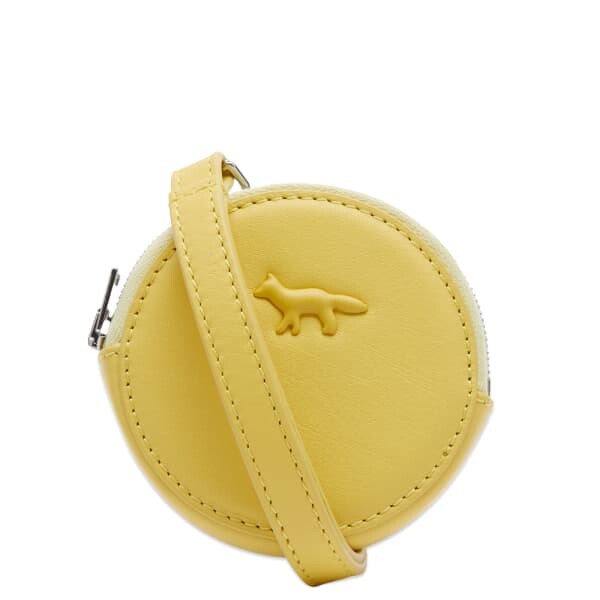

Кошелек для монет Cloud на молнии Maison Kitsune, зеленый