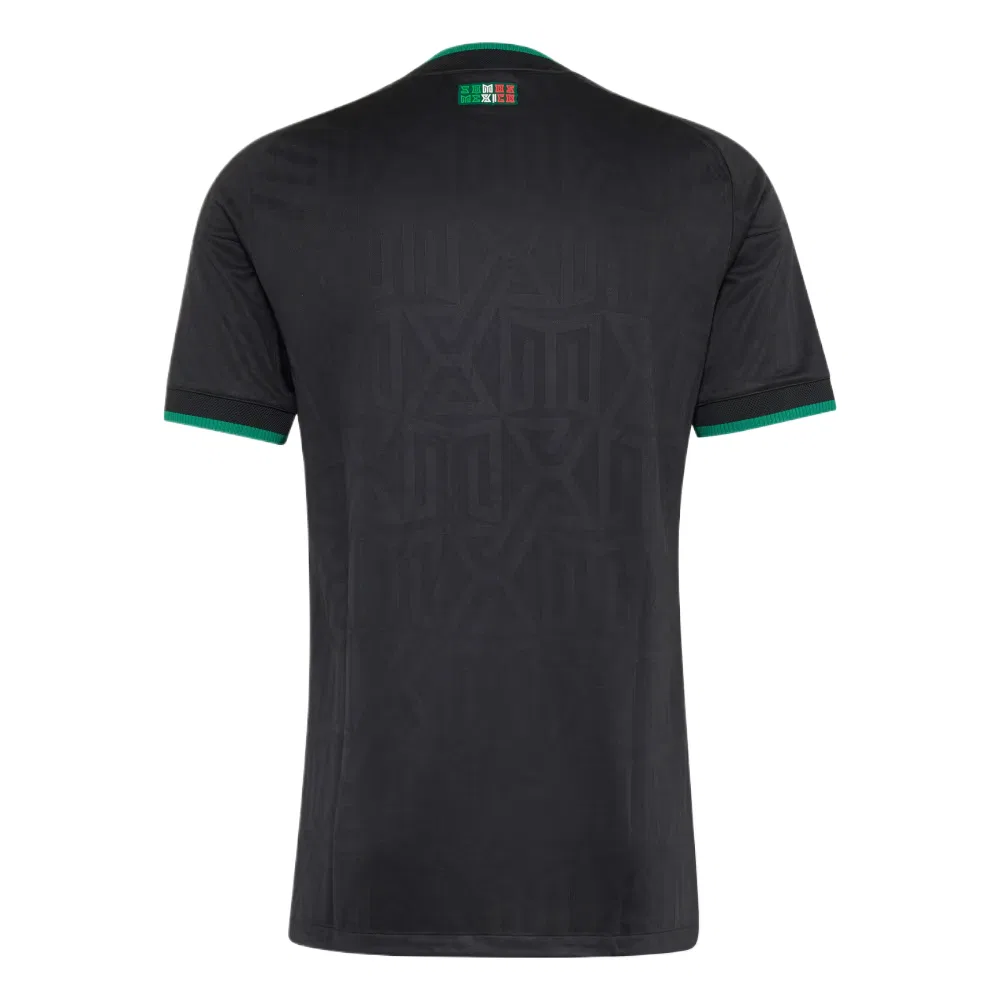 Футболка Adidas Mexico с круглым вырезом, черная — фото 3