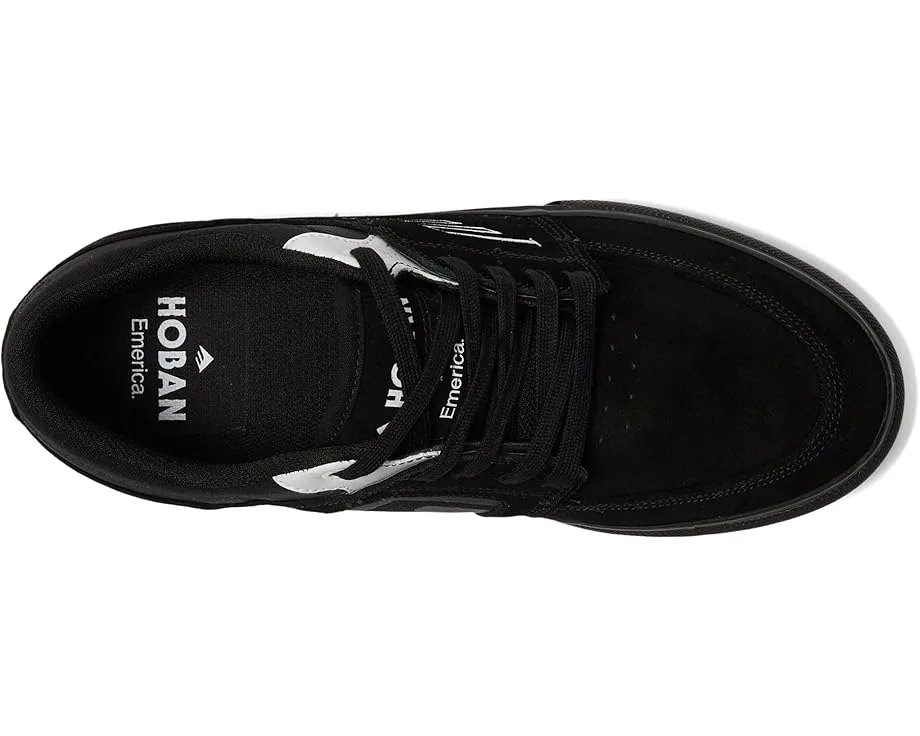 Кроссовки Emerica Hoban, Black/Black/White — фото 2