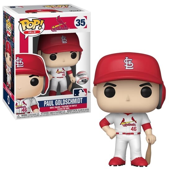 

Funko POP! MLB, коллекционная фигурка, Кардиналы, Пол Гольдшмидт, 35 лет, Коричневый, Funko POP! MLB, коллекционная фигурка, Кардиналы, Пол Гольдшмидт, 35 лет