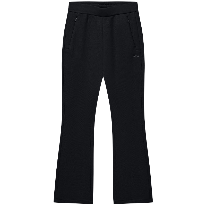 

K·SWISS Женские вязаные спортивные штаны KSWISS Jet Black