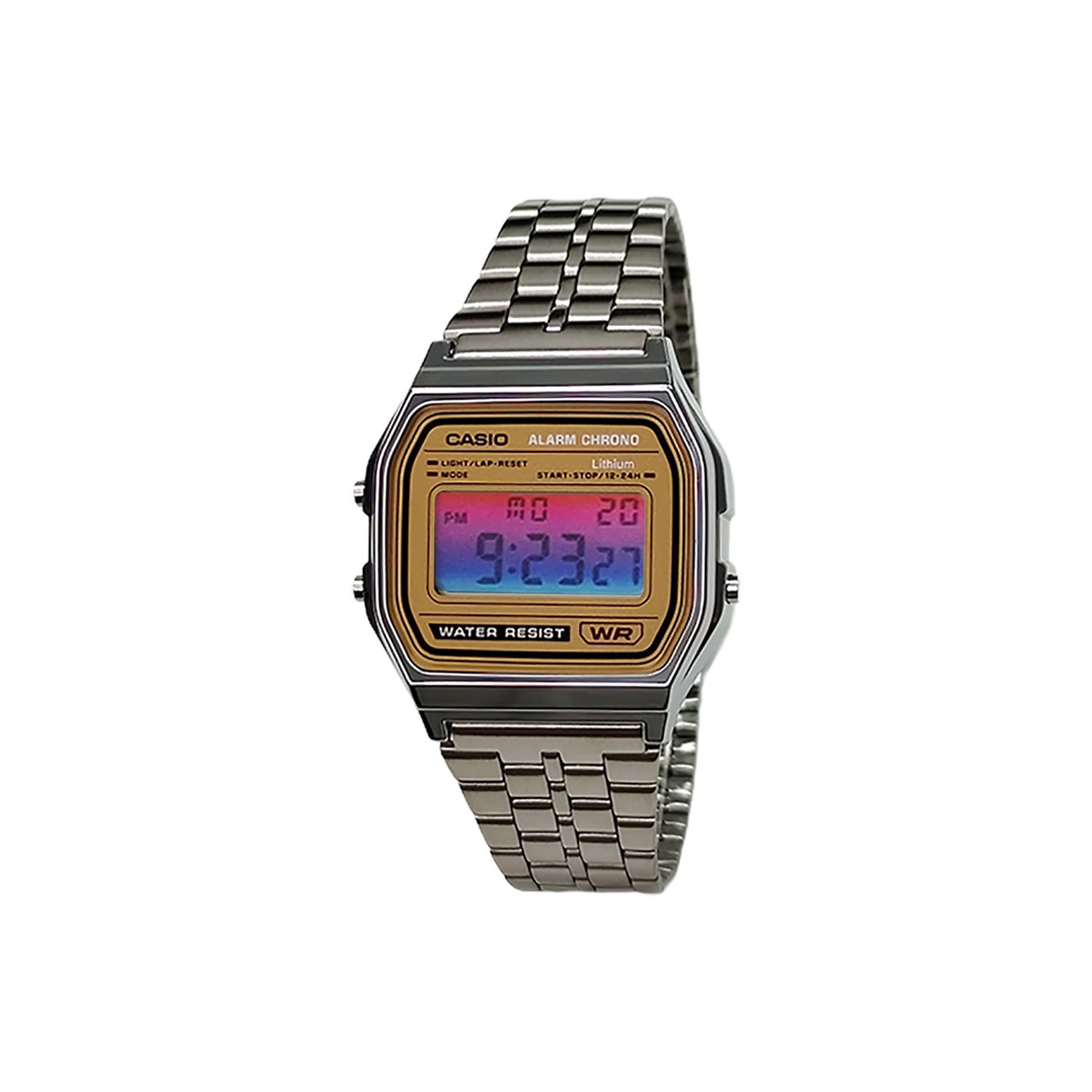 

CASIO Часы Retrofit Series Quartz Movement Stainless Steel Strap Watch Men's Watch Gold Dial