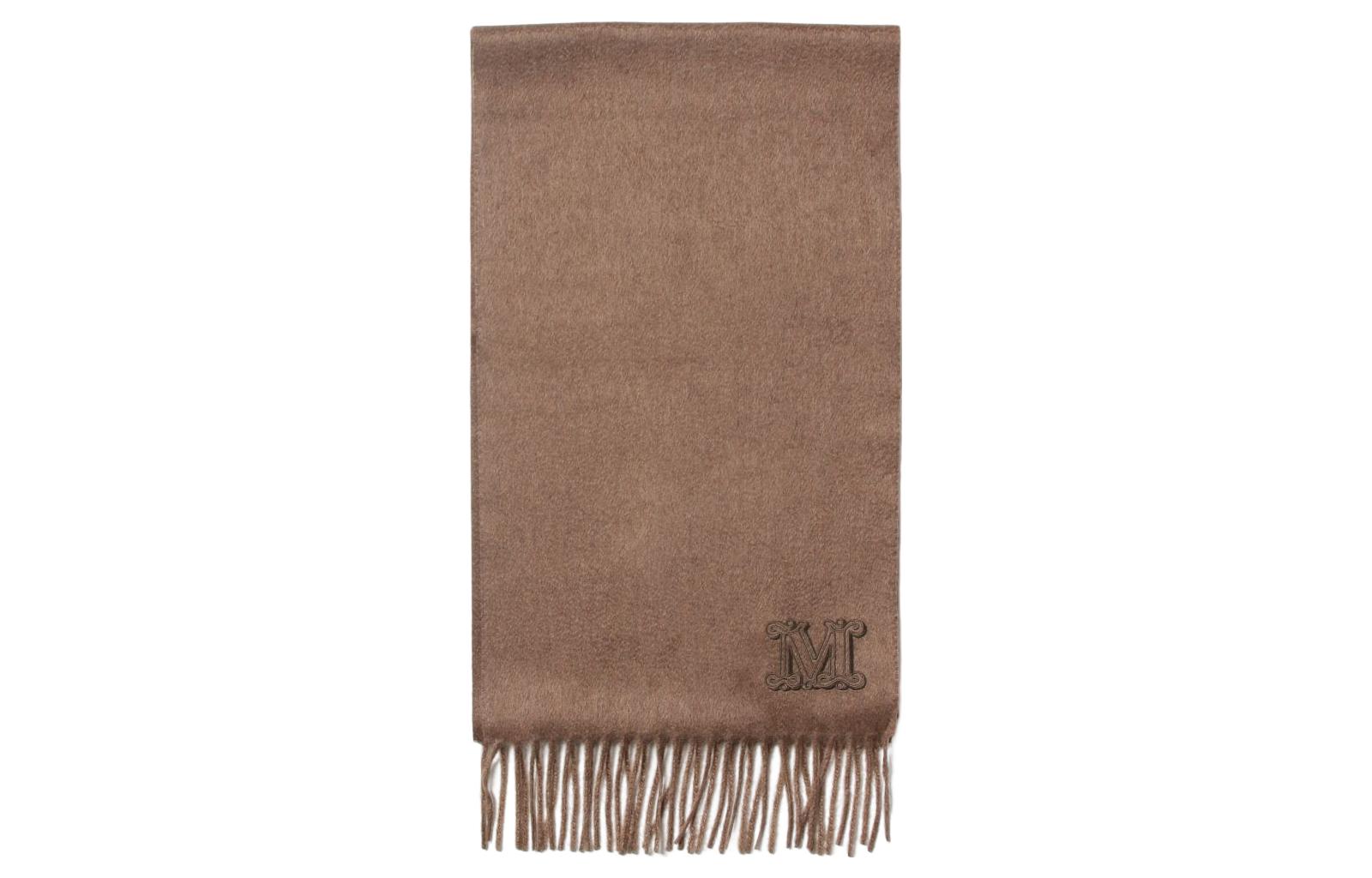 

'S MAX MARA Вязаный шарф женский тёмно-коричневый, Dark Brown