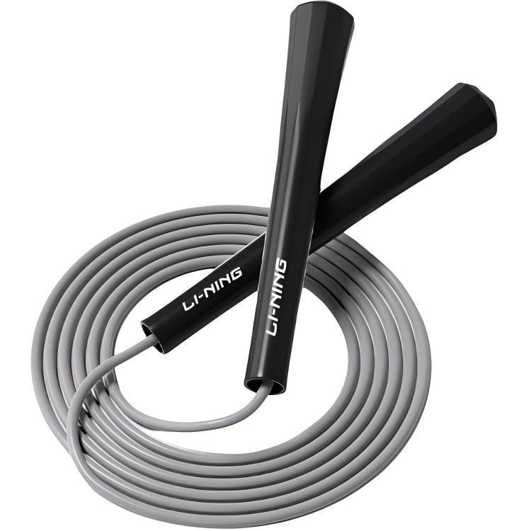 

Скакалка для нерегулярного использования материал ручек abs материал шнура pvc 2,8 м LINING, черный