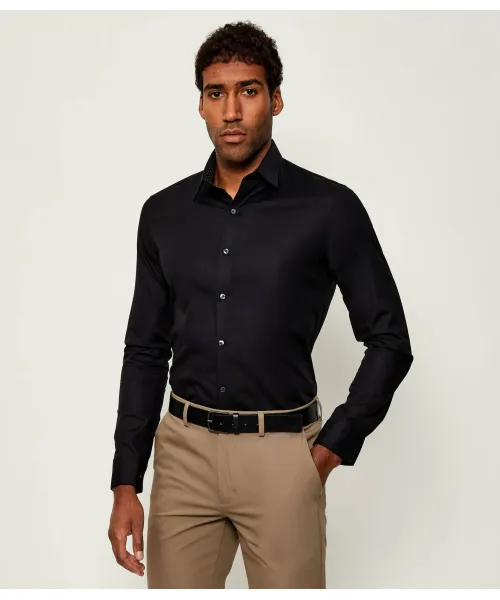

Рубашка Slim fit Calvin Klein, черный