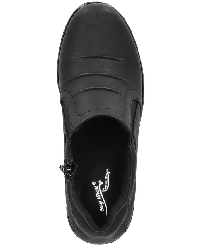 Женские удобные балетки Chipper Comfort Shooties Easy Street, черный — фото 4