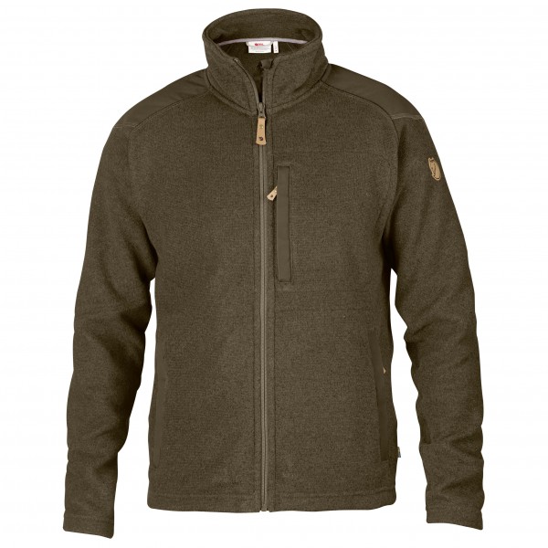 

Флисовая куртка из овечьего флиса Fjällräven, зеленый