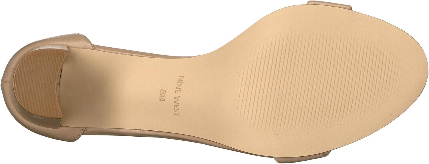 Босоножки Pruce Block Heel Sandal Nine West, цвет Natural Staci Leather — фото 3