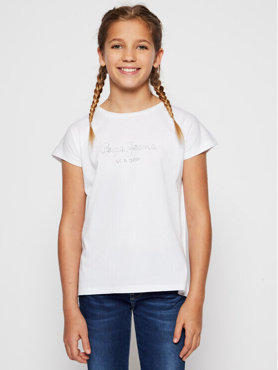 

Футболка стандартного кроя Pepe Jeans, белый