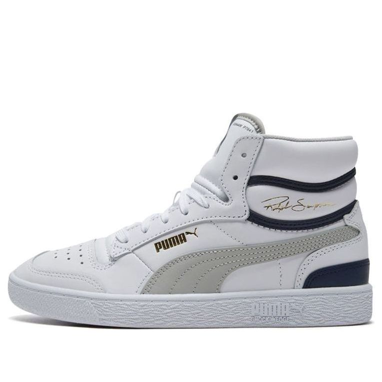 

Кеды PUMA Ralph Sampson Mid 'White Gray Violet', белый