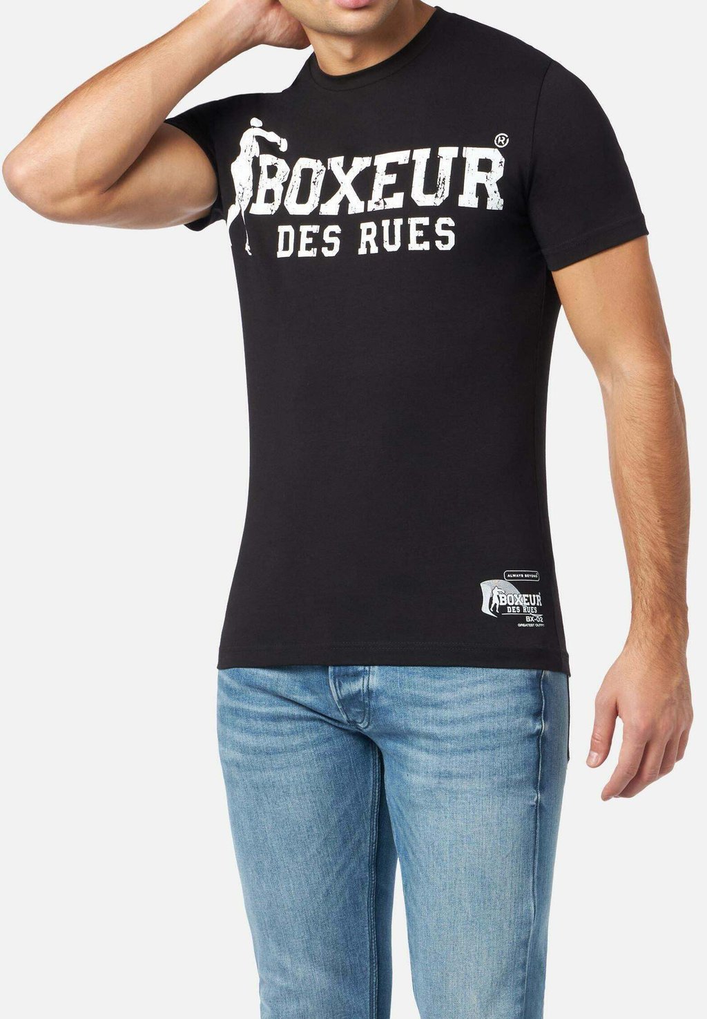 

Футболка с принтом STREET Boxeur Des Rues, черный