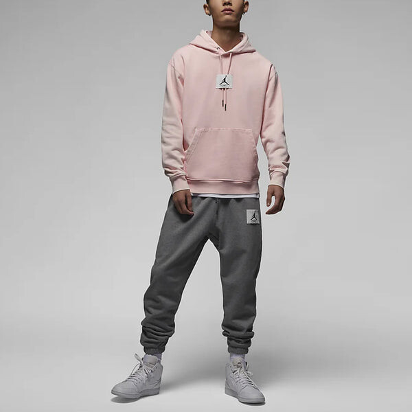 Толстовка Air Jordan Essential Statement Wash Fleece Hoodie 'Pink', розовый — фото 2