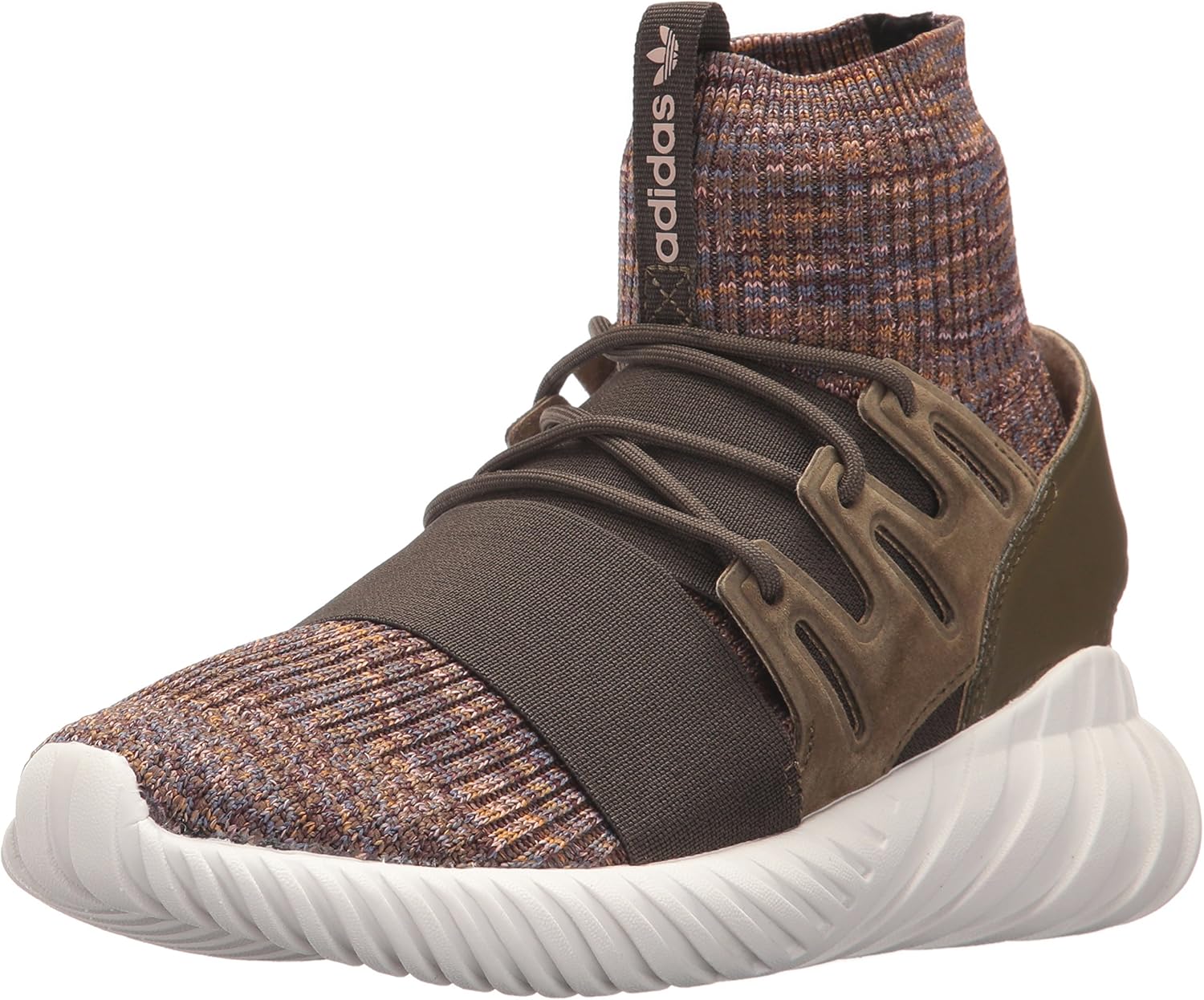 

Мужские кроссовки Adidas Originals Tubular Doom Pk, белый/коричневый/оливковый