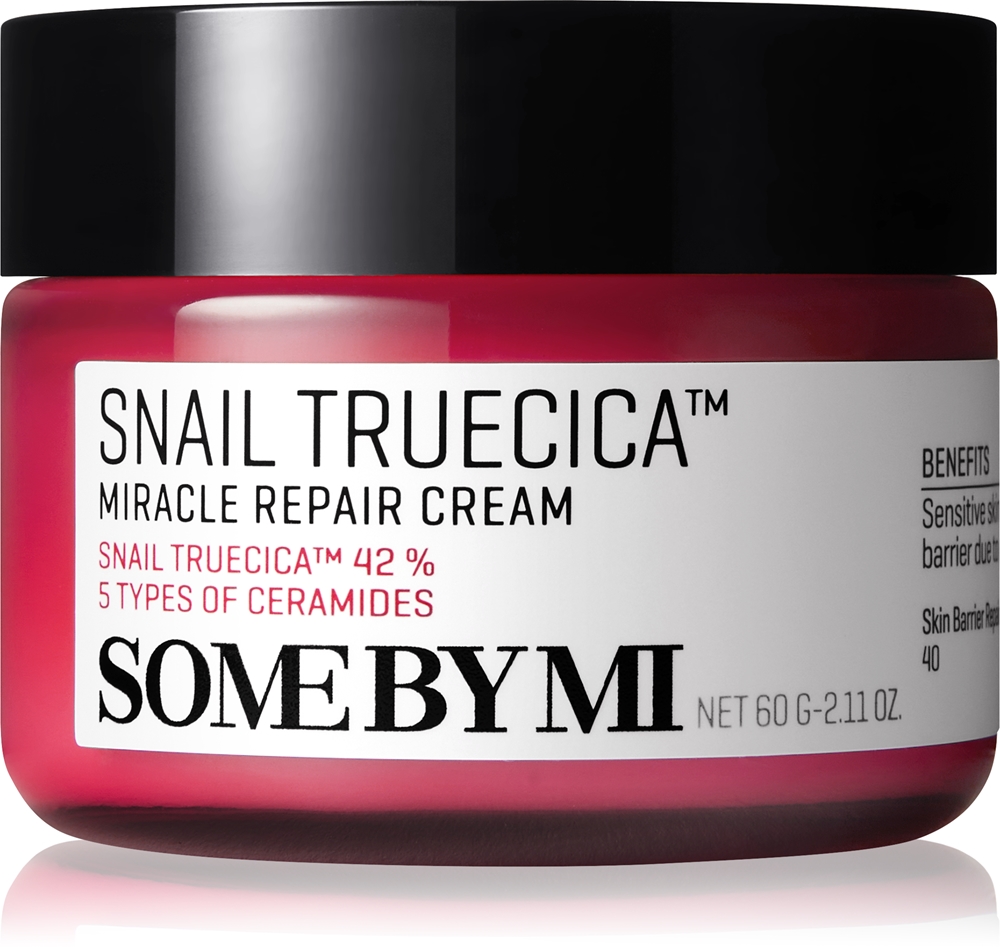 

Успокаивающий и увлажняющий крем с экстрактом улитки Truecica Miracle Repair Cream Some By Mi, 60 гр