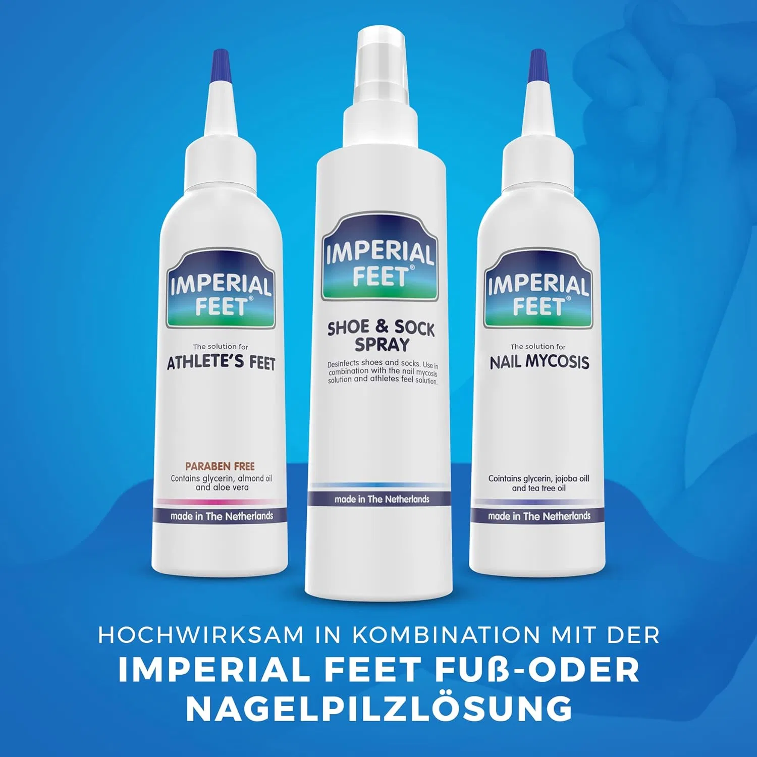 Спрей для ног против грибка и запаха, 150 мл Imperial Feet, Shoe & Sock Spray — фото 4