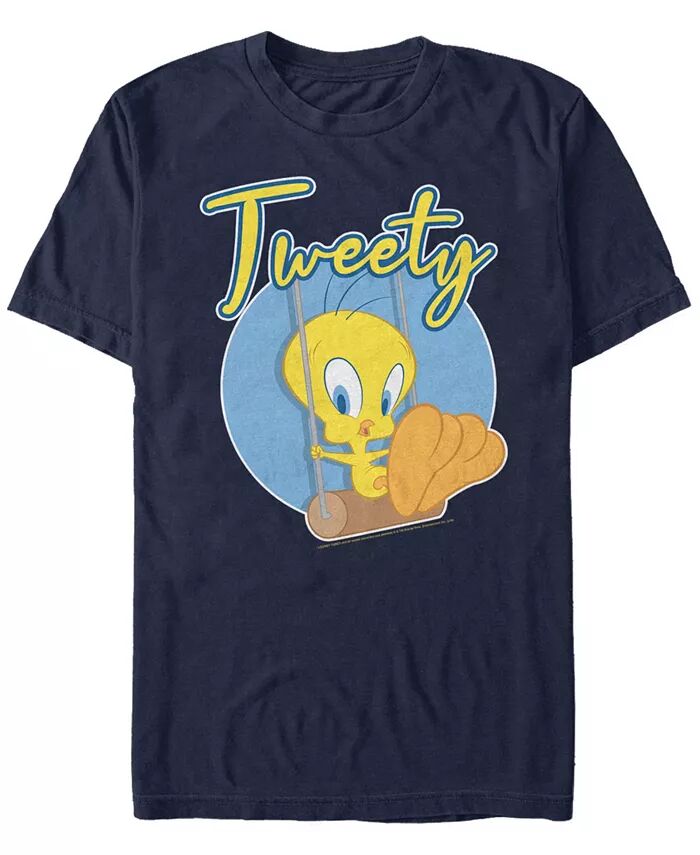 

Мужская футболка с коротким рукавом Looney Tunes Tweety Swing Fifth Sun, синий
