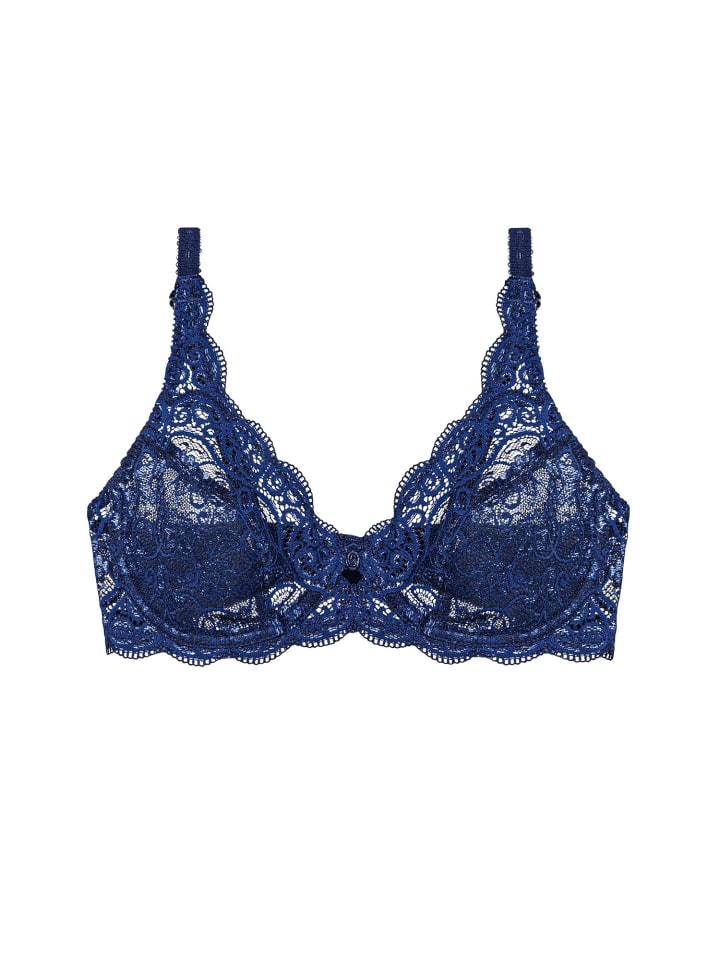 

Бюстгальтер на косточках Amourette 300 в цвете DEEP WATER Triumph