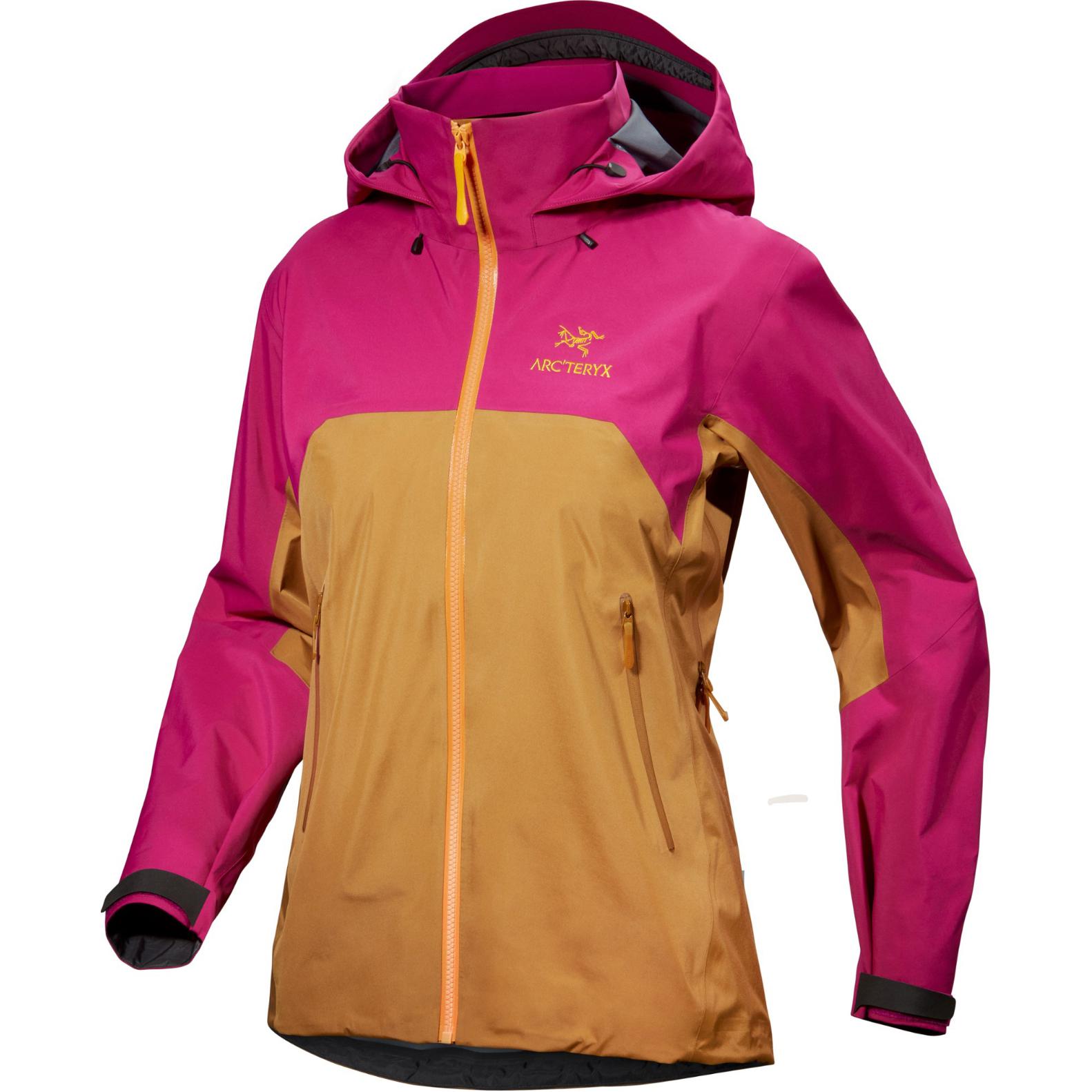 

Arcteryx Женская горная универсальная водонепроницаемая ветровка, Yukon Yellow/Crimson Water Red/Edziza Orange/Yukon/Amaranthus/Edziza