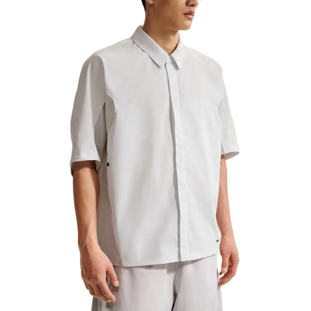 Футболка Dri Fit мужская, цвет Ecru/Gray Fog/Black Lapel Nike