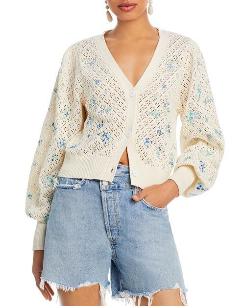 

Кардиган Pointelle AQUA, цвет Ivory/Cream