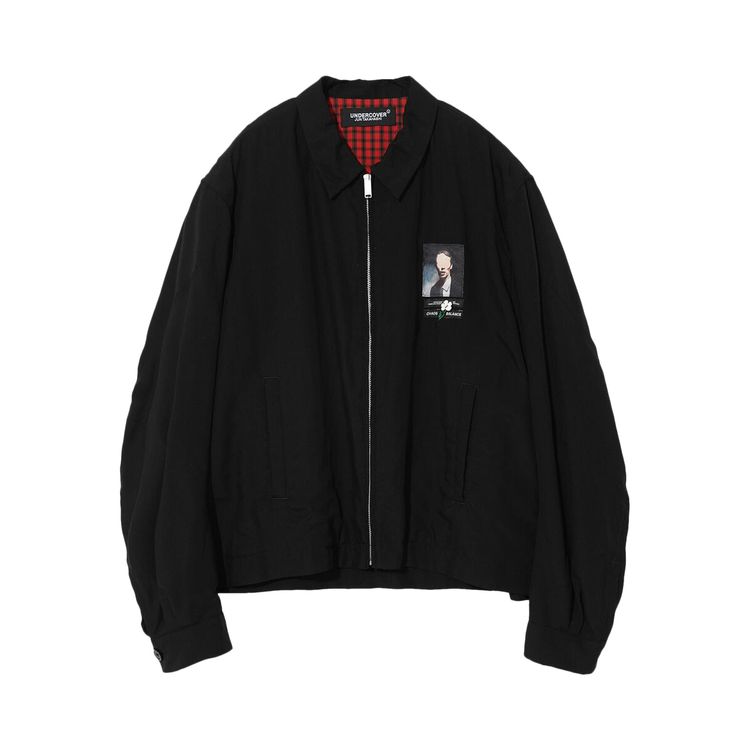 

Куртка Undercover Graphic Print Zip-Up Jacket 'Black', черный