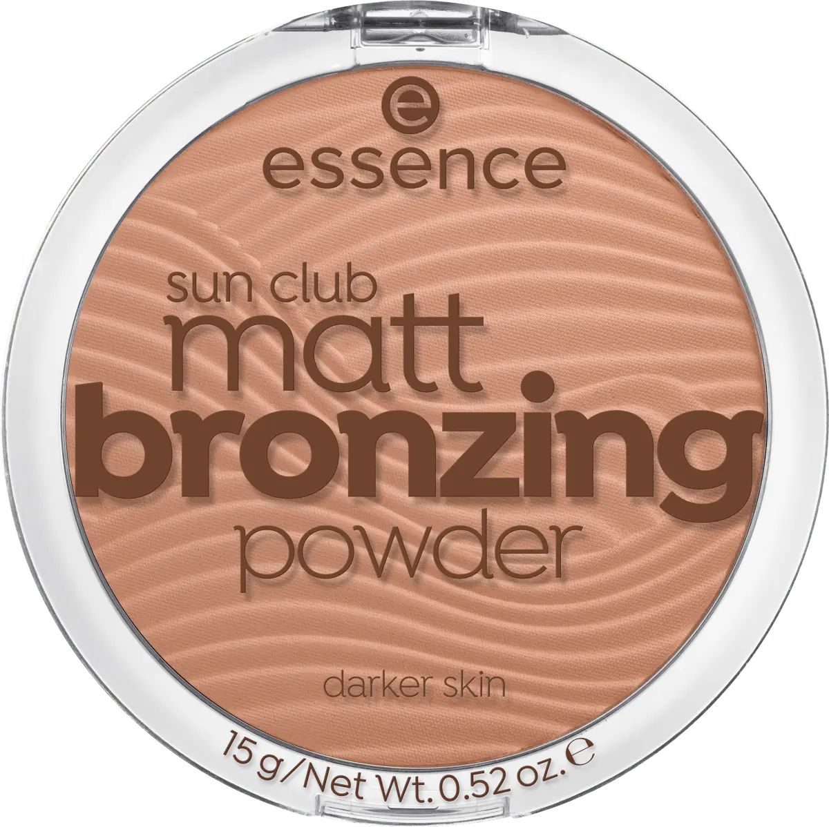 

Бронзирующий оттенок Puder Sun Club Matt 02 Darker Skin Sunny 15г essence