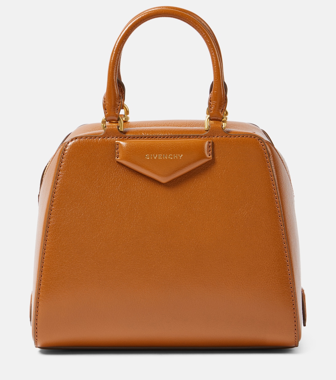 

Мини-сумка-тоут Antigona Cube из кожи Givenchy, Soft Tan