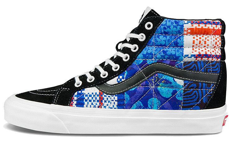 

Кроссовки Vans Sk8-Hi 38 Dx Pw Sandy Liang Spongebob Patchwork, Синий, Кроссовки Vans Sk8-Hi 38 Dx Pw Sandy Liang Spongebob Patchwork